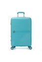 Mala De Viagem Grande 32kg em Polipropeleno Granada Verde Acqua com Expansor Mala De Viagem Grande 32kg em Polipropeleno Granada Verde Acqua com Expansor
