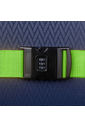 Cinta para Mala de Viagem com Cadeado Numérico Verde Neon Cinta para Mala de Viagem com Cadeado Numérico Verde Neon