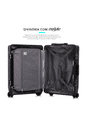 Mala de Viagem Pequena de Bordo 10 kg  ABS Policarbonato Toronto Maloa Preto