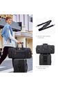 Bolsa de Viagem com Expansor Canvas Duffel Bags Chumbo Bolsa de Viagem com Expansor Canvas Duffel Bags Chumbo