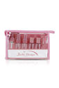 Kit de Frascos para Viagem de 10 Peças Rosa