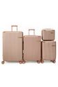 Kit de Malas de Viagem 3 Peças e Frasqueira Croacia Maloa Rose Kit de Malas de Viagem 3 Peças e Frasqueira Croacia Maloa Rose