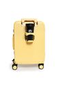 Mala de Viagem Pequena de Bordo 10 kg em Policarbonato Lisboa Maloa Amarelo