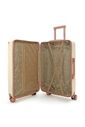 Kit de Malas de Viagem Media 23kg e Grande 32kg e Ganhe Frasqueira Croácia Bege Kit de Malas de Viagem Media 23kg e Grande 32kg e Ganhe Frasqueira Croácia Bege