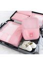Kit Frasqueira Ibiza Rosa, Kit Frasco 7 Peças e Organizador Porta Sapato Rosa Kit Frasqueira Ibiza Rosa, Kit Frasco 7 Peças e Organizador Porta Sapato Rosa
