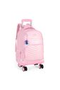 Mochilete Escolar Juvenil com Rodinhas UP4YOU Rosa