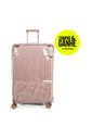 Compre Mala de Viagem Croácia Grande 32kg Rose e Ganhe 1 Capa Transparente