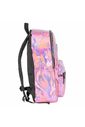 Mochila Escolar Juvenil Feminina Holográfica Pink
