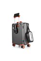 Mala de Viagem Pequena de Bordo 10 kg Policarbonato Capri Maloa Chumbo Mala de Viagem Pequena de Bordo 10 kg Policarbonato Capri Maloa Chumbo