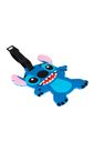 Tag Identificador de Bagagem para Malas de Viagem em PVC Stitch Brincalhão Azul