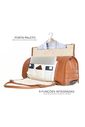 Bolsa de Viagem Executiva Multifuncional 9 em 1 Maloa Marrom