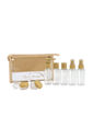 Kit de Frascos para Viagem de 10 Peças Bege
