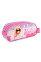 Kit Mochila Escolar Infantil com Estojo e Lancheira Barbie Pink
