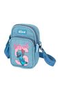 Mini Bolsa Shoulder Bag Jeans Stitch Love Azul