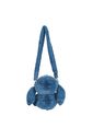 Mochila Infantil de Pelúcia em Plush Stitch Azul