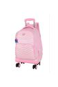 Mochilete Escolar Juvenil com Rodinhas UP4YOU Rosa