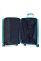 Kit Mala de Viagem 3 Peças em Polipropeleno Granada Verde Acqua com Expansor Kit Mala de Viagem 3 Peças em Polipropeleno Granada Verde Acqua com Expansor