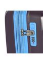 Kit de Malas de Viagem 3 Peças Polipropileno com Expansor Jade Violeta Kit de Malas de Viagem 3 Peças Polipropileno com Expansor Jade Violeta