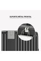 Kit Mala de Viagem BAÚ Pequena 10kg e Grande 32kg Policarbonato Holanda Maloa Preto Kit Mala de Viagem BAÚ Pequena 10kg e Grande 32kg Policarbonato Holanda Maloa Preto