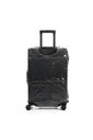Compre Mala de Viagem Toronto Preto Grande 32kg em ABS Policarbonato e Ganhe Frasqueira e Capa Transparente
