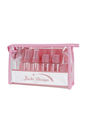 Kit de Frascos para Viagem de 10 Peças Rosa