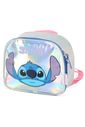 Lancheira Escolar Infantil Holográfica Stitch Prata Lancheira Escolar Infantil Holográfica Stitch Prata