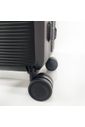 Mala de Viagem Pequena de Bordo 10Kg em Polipropileno 8 Rodas Dobravel Slim Cor:Preto Mala de Viagem Pequena de Bordo 10Kg em Polipropileno 8 Rodas Dobravel Slim Cor:Preto