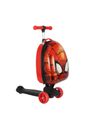 Mala de Viagem Infantil com Patinete em Policarbonato Homem Aranha Mala de Viagem Infantil com Patinete em Policarbonato Homem Aranha