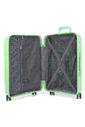 Kit Mala de Viagem 3 Peças em Polipropeleno Granada Verde com Expansor Kit Mala de Viagem 3 Peças em Polipropeleno Granada Verde com Expansor