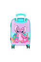 Mala de Viagem Pequena de Bordo 10kg Policarbonato Stitch e Angel Flowers