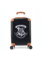 Mala de Viagem Pequena de Bordo 10kg Bordo Infantil Harry Potter Preto com Marrom