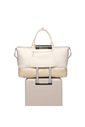 Bolsa de Viagem em Lona Weekend Maloa Bege