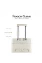 Kit de Malas de Viagem Média 23 kg e Pequena de Bordo 10kg com Assento Infantil PC Grécia Maloa Branco Kit de Malas de Viagem Média 23 kg e Pequena de Bordo 10kg com Assento Infantil PC Grécia Maloa Branco