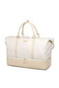 Bolsa de Viagem em Lona Weekend Maloa Bege