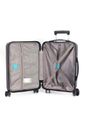 Kit Mala de Viagem Pequena 10 kg e Média 26 kg Rolling Preto Kit Mala de Viagem Pequena 10 kg e Média 26 kg Rolling Preto