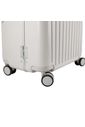 Mala de Viagem Pequena de Bordo 10 kg com Assento Infantil Policarbonato Grécia Maloa Branco Mala de Viagem Pequena de Bordo 10 kg com Assento Infantil Policarbonato Grécia Maloa Branco