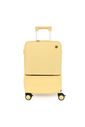 Mala de Viagem Pequena de Bordo 10 kg em Policarbonato Lisboa Maloa Amarelo