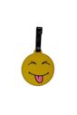 Tag Identificador de Bagagem para Malas de Viagem Smile mostrando Lingua Tag Identificador de Bagagem para Malas de Viagem Smile mostrando Lingua
