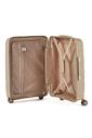 Mala de Viagem Pequena de Bordo 10Kg em Polipropileno Ibiza Maloa Champanhe
