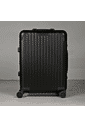 Mala de Viagem Pequena de Bordo 10 kg em Aluminio Dubai Maloa Preto