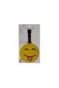 Tag Identificador de Bagagem para Malas de Viagem Smile mostrando Lingua Tag Identificador de Bagagem para Malas de Viagem Smile mostrando Lingua