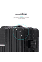 Mala de Viagem Grande 32 kg ABS Policarbonato Toronto Maloa Preto Mala de Viagem Grande 32 kg ABS Policarbonato Toronto Maloa Preto