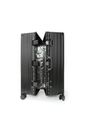 Kit Mala de Viagem BAÚ Pequena 10kg e Grande 32kg Policarbonato Holanda Maloa Preto Kit Mala de Viagem BAÚ Pequena 10kg e Grande 32kg Policarbonato Holanda Maloa Preto