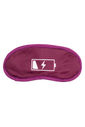 Mascara de Dormir em Poliester Bateria Roxo Mascara de Dormir em Poliester Bateria Roxo