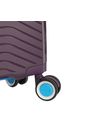 Kit de Malas de Viagem 3 Peças Polipropileno com Expansor Jade Violeta Kit de Malas de Viagem 3 Peças Polipropileno com Expansor Jade Violeta