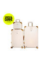 Kit de Malas de Viagem Media 23kg e Grande 32kg e Ganhe Frasqueira Toronto Bege Kit de Malas de Viagem Media 23kg e Grande 32kg e Ganhe Frasqueira Toronto Bege