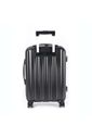 Kit Mala de Viagem Pequena 10 kg e Média 26 kg Rolling Preto Kit Mala de Viagem Pequena 10 kg e Média 26 kg Rolling Preto
