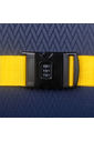 Cinta para Mala de Viagem com Cadeado Numérico Amarelo Cinta para Mala de Viagem com Cadeado Numérico Amarelo