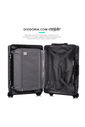 Compre Kit de Malas de Viagem Toronto Preto Media 23kg, Grande 32kg e Frasqueira e Leve 2 Capas Transparentes Preto