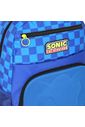 Mochila Escolar Juvenil Notebook Sonic Azul